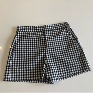 Zara gingham shorts